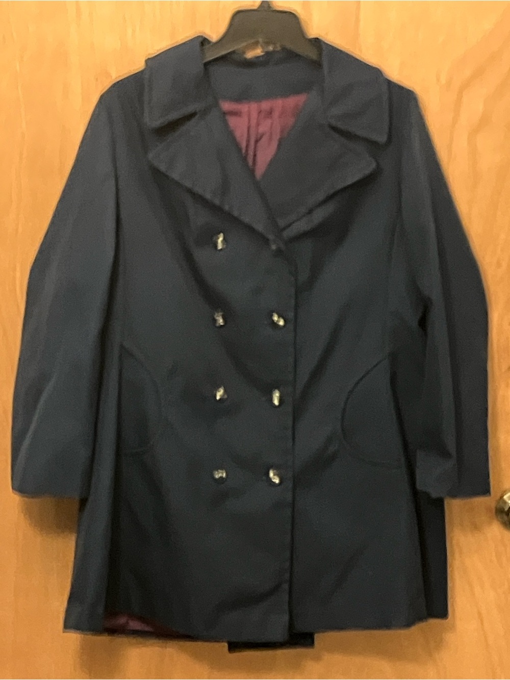 Vintage Made in USA Navy Pea Coat